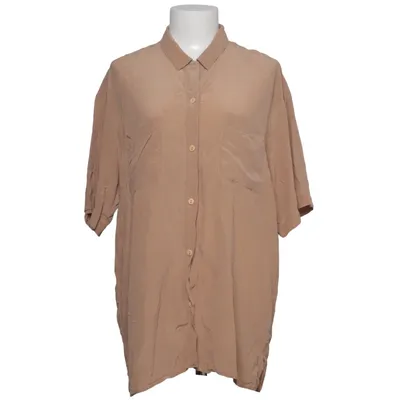 Kortærmet skjorte (Beige) fra Silkwear Silke
