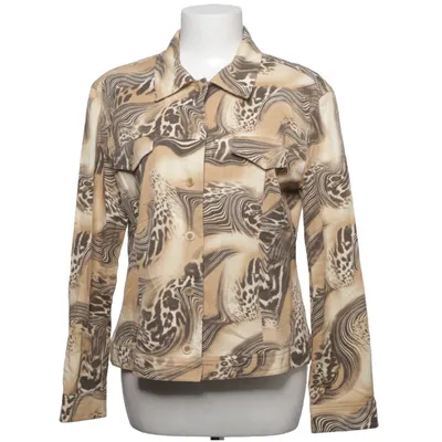 Veste en jean (Beige, Marron, Multicolore) de Gabriella Benelli Coton, Élasthane
