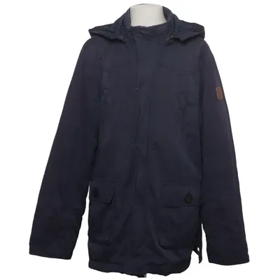 Parka (Blue) from Cyrillus Cotton, Polyamide, Polyester