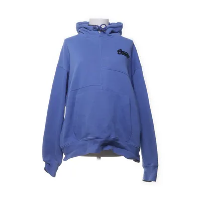 Hoodie (Blue) from Pull & Bear STWD Cotton, Elastane