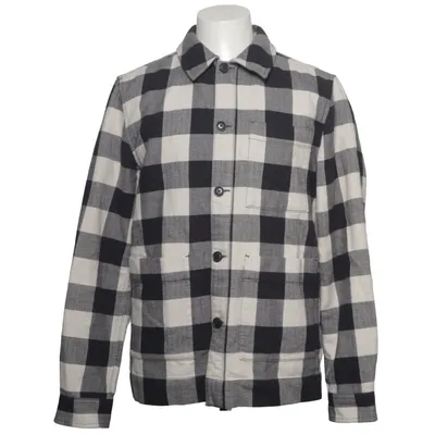 Overshirt (Black, White) from These Glory Days Cotton