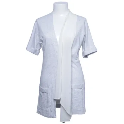 Cardigan (Gris, Blanc) de Le Tricot Perugia