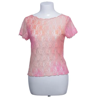 Top (Oranje, Meerkleurig) van Monki Polyester, Elastaan