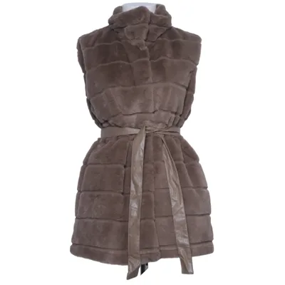 Gilet d'extérieur (Marron) de Page One Polyester, Polyuréthane, Viscose