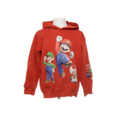 Hoodie (Red, Multicolored) from H&M Cotton, Polyester