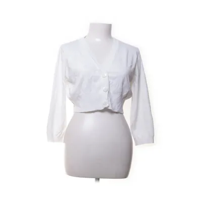 Cardigan (Wit) van Gina Polyamide, Viscose