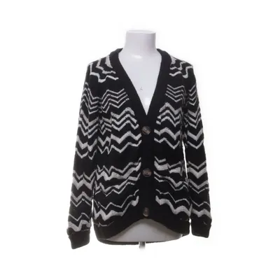 Cardigan (Sort, Hvid) fra Missoni Lindex Polyamid, Mohair, Polyester, Uld