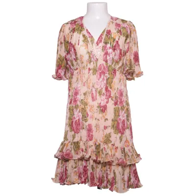 Klänning (Beige, Flerfärgad) från By Ti Mo Bomull, Polyester