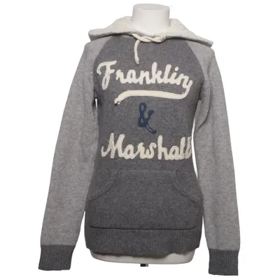 Hoodie (Gray) from Franklin & Marshall Polyamide, Wool