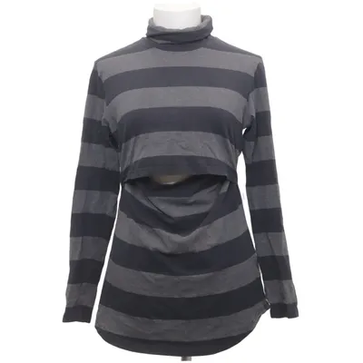 Haut d'allaitement (Gris, Noir) de Boob Nursing Wear Élasthane, Coton biologique