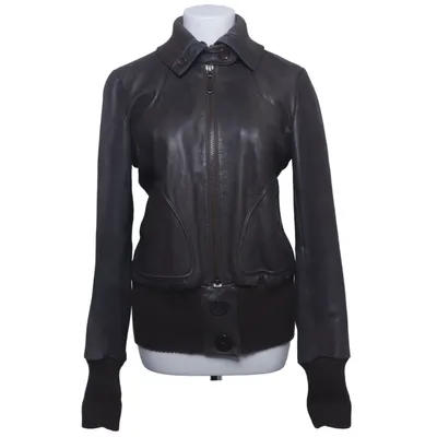 Veste en cuir (Marron) de Domaze Leathers Acétate, Acrylique, Coton, Cuir, Laine