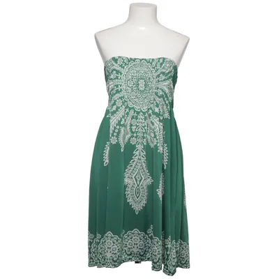 Dress (Green, White) from Vivo Modo Elastane, Polyester