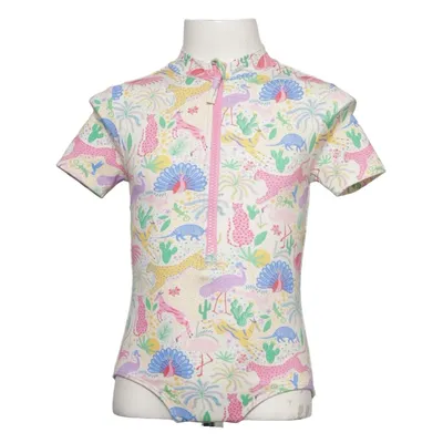 Sport bodysuit (Beige, Multicolored) from Boden Elastane, Polyamide, Polyester