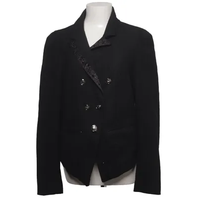 Blazer (Noir) de Marc Lauge Polyester, Laine