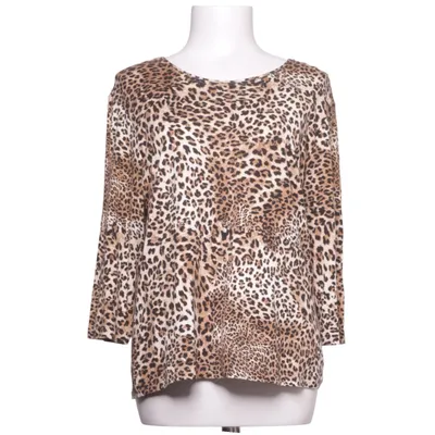Lange mouwen shirt (Beige, Zwart, Bruin) van Lebek Collection Elastaan, Viscose