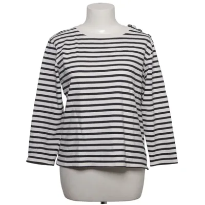 Langarmshirt (Schwarz, Weiß) von Maison 123 Baumwolle, Elasthan