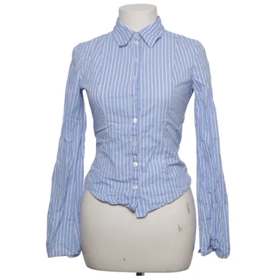 Shirt (Blauw, Wit) van Bershka