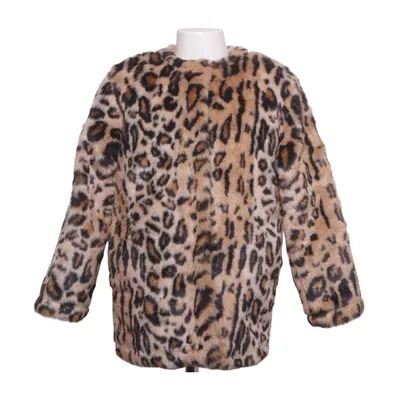 Jakke (Brun, Sort, Beige) fra Friboo Akryl, Polyester