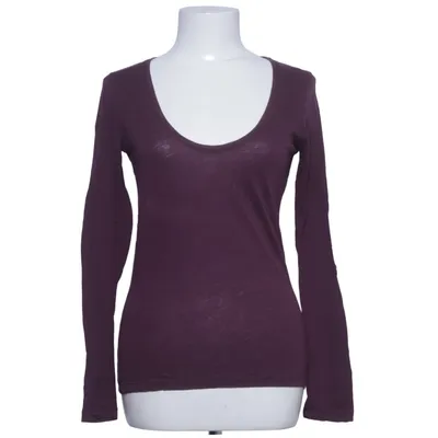 Långärmad t-shirt (Lila) från Majestic Filatures Kashmir, Bomull