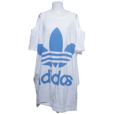 Kjole (Hvid, Blå) fra Adidas Økologisk bomuld