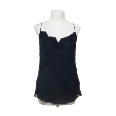 Pyjamatop (Blauw) van Massimo Dutti Zijde, Viscose