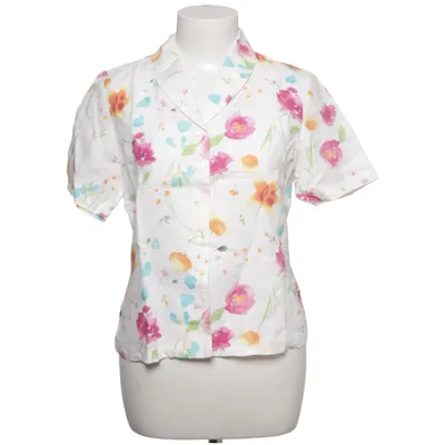 Short sleeve shirt (White, Multicolored) from La Ligna Linen