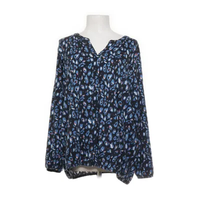 Blouse (Zwart, Blauw, Meerkleurig) van Cecil Katoen, Modal