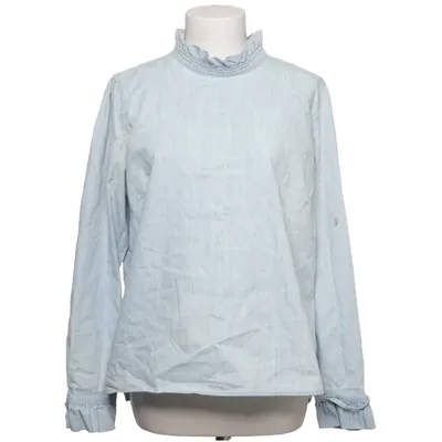 Denim blouse (Blauw) van Rue de Femme Katoen, Polyester
