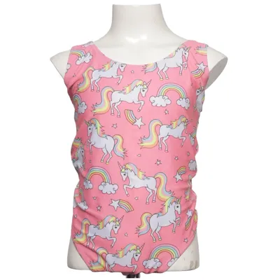 Maillot de bain une pièce (Rose, Multicolore) de H&M Élasthane, Polyamide, Polyester