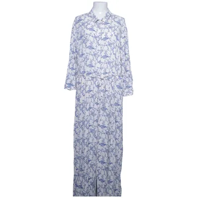 Skjortekjole (Hvid, Blå) fra Rue de Femme Viscose