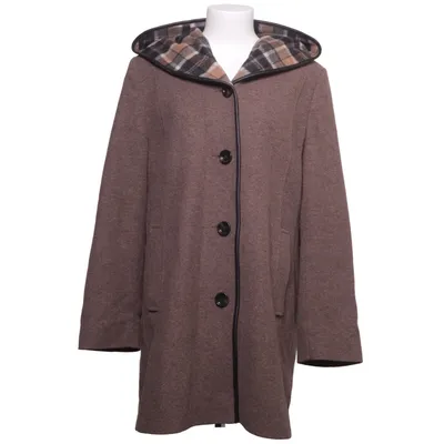 Coat (Brown) from Flare Collection Polyamide, Polyester, Wool