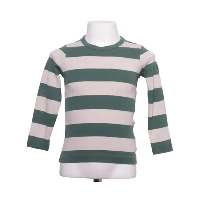 Langærmet t-shirt (Grøn, Beige) fra Polarn O. Pyret Økologisk bomuld