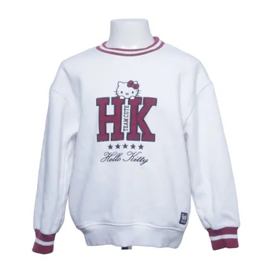 Sweatshirt (White, Red) from Hello Kitty Cotton, Polyester