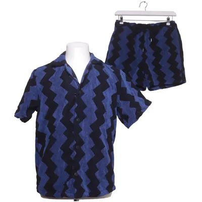 Pyjamas (Blå, Svart) från Oas Bomull