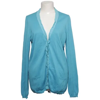 Cardigan (Blue) from Malo Cotton, Elastane, Silk