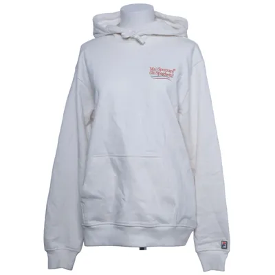 Hoodie (White) from Fila Cotton