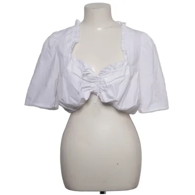 Dirndlbluse (Hvid) fra H. Moser Bomuld, Polyester