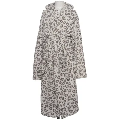 Bathrobe (White, Gray) from Uniq Young Polyester