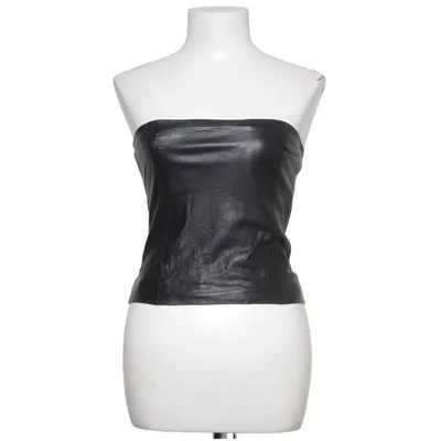 Tube top (500372) from Gestuz Elastane, Leather, Polyester