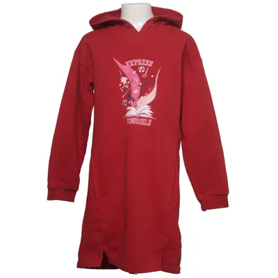 Hood dress (Red) from Pocopiano Cotton, Polyester