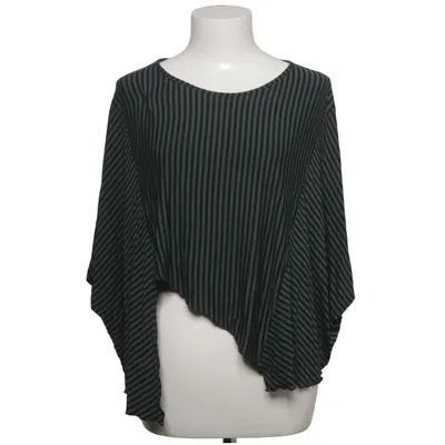 Top (Green, Black) from Transparente Elastane, Viscose