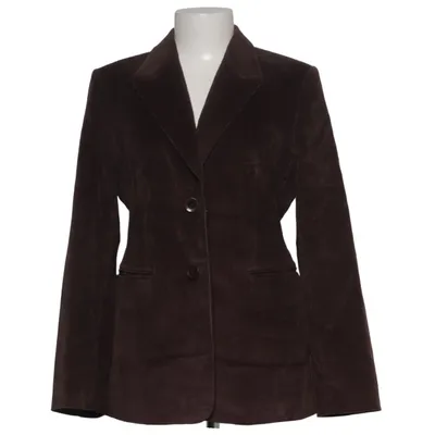 Blazer (Brown) from Laura Berlucchi Cotton, Elastane