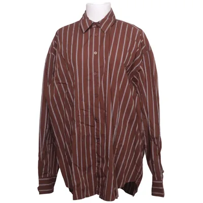 Skjorte (Brun, Hvid) fra Zara