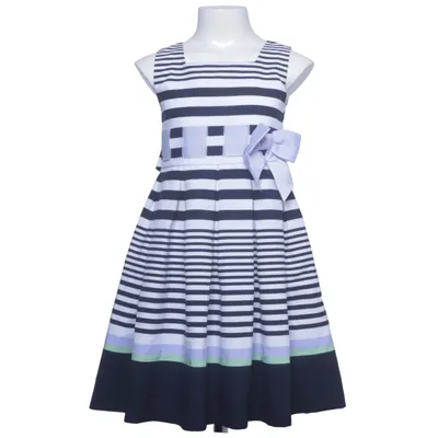 Dress (Black, White, Purple) from Bonnie Jean Polyester
