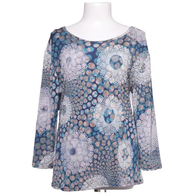 Topp (Blå, Flerfärgad) från Wearhouse Elastan, Polyester