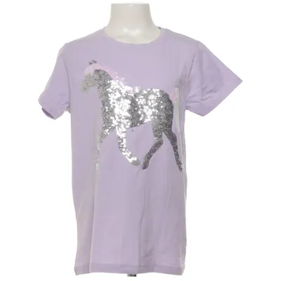 T-shirt (Lila) från ICA I Love Eco Elastan, Ekologisk bomull