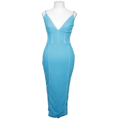 Dress (Blue) from PrettyLittleThing Elastane, Polyester