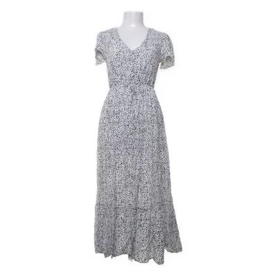 Maxikjole (Hvid, Sort) fra Shein Viscose