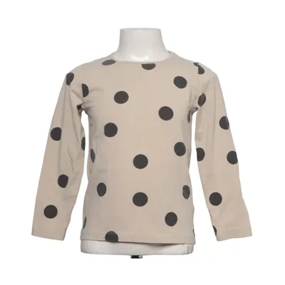 Lange mouwen shirt (Beige, Zwart) van Mini Market Katoen, Elastaan