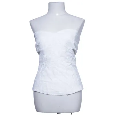 Tubtopp (Vit) från Zara Trafaluc Elastan, Polyester